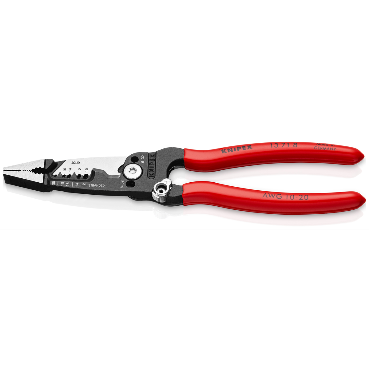 KNIPEX 8" Forged Wire Stripper