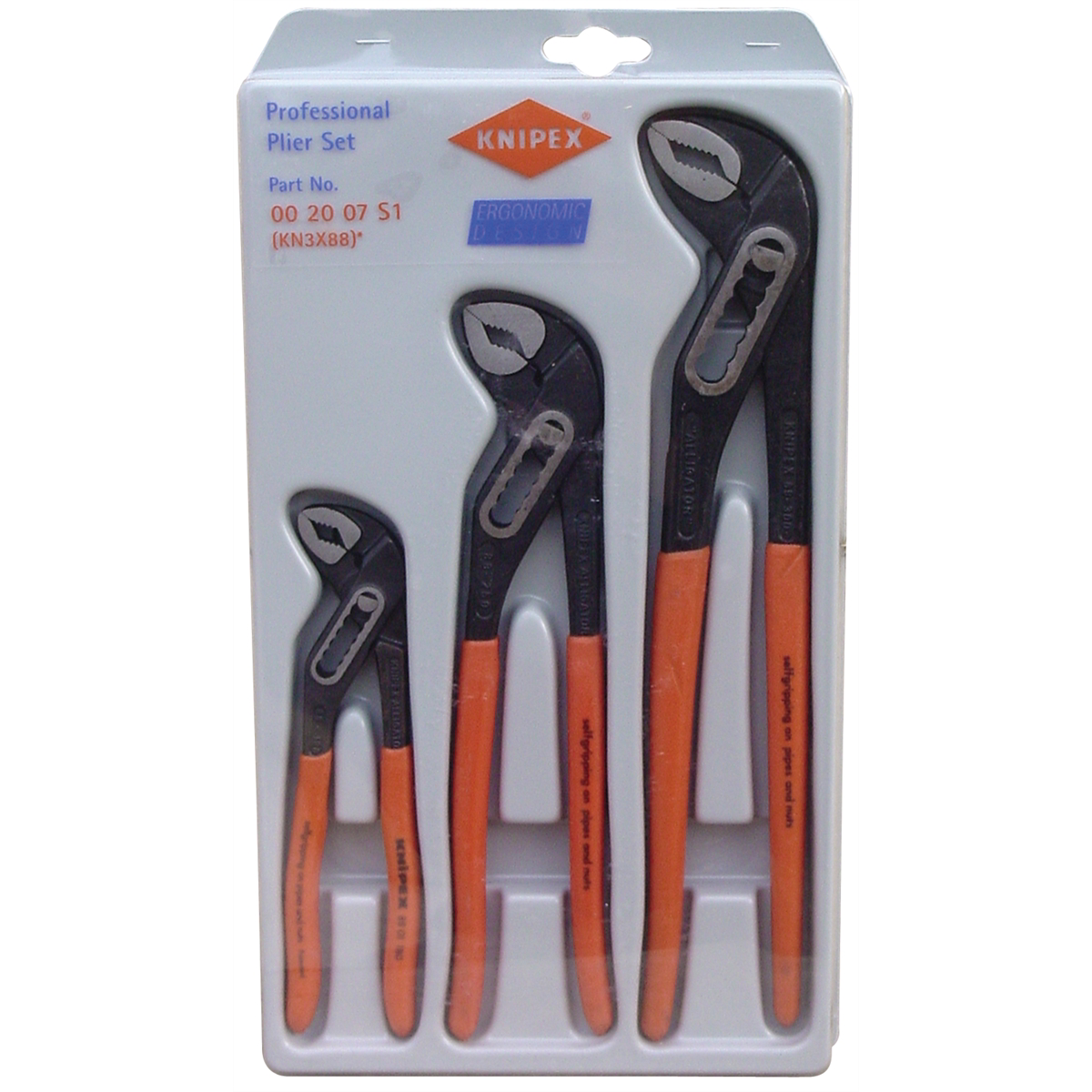 KNIPEX 3 Pc. Alligator Set 7", 10", 12"