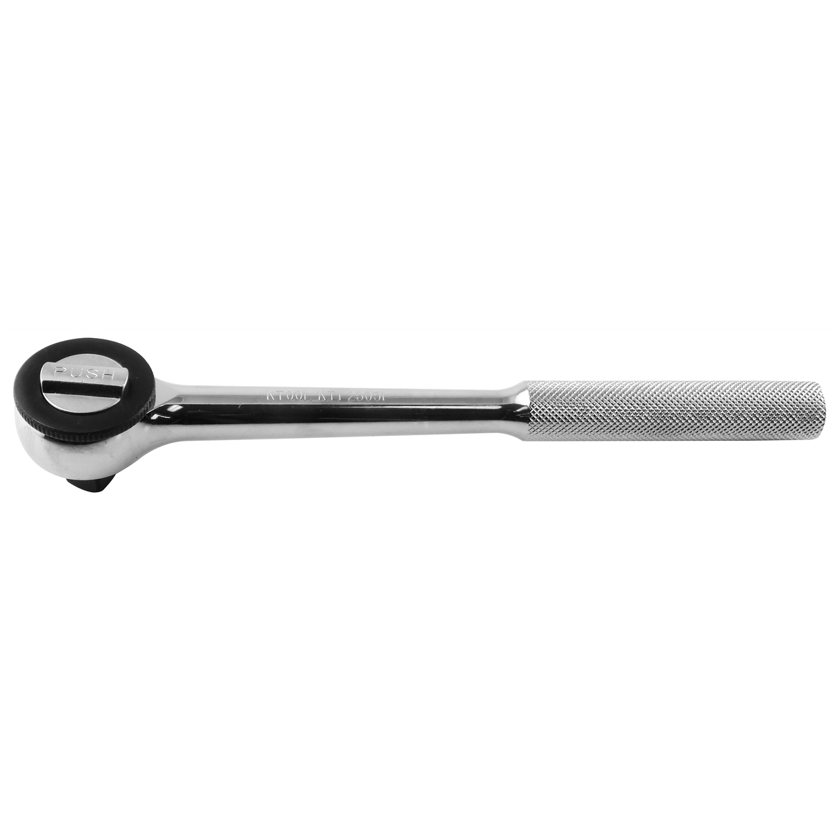 K Tool International 3/8 in. Drive Push Button Chrome Ratchet