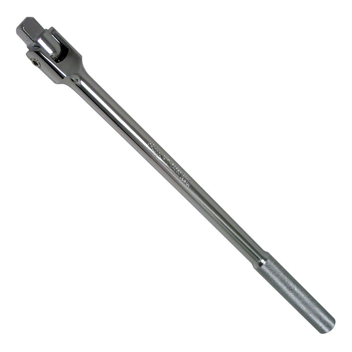K Tool International 3/4" Drive Breaker Bar, 20" Long, Polished Chrome Flex Head