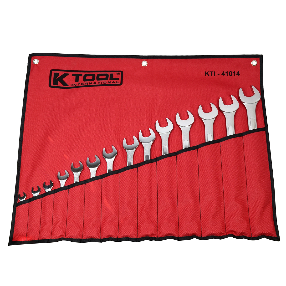 K Tool International Wrench Set Combination 14 Piece