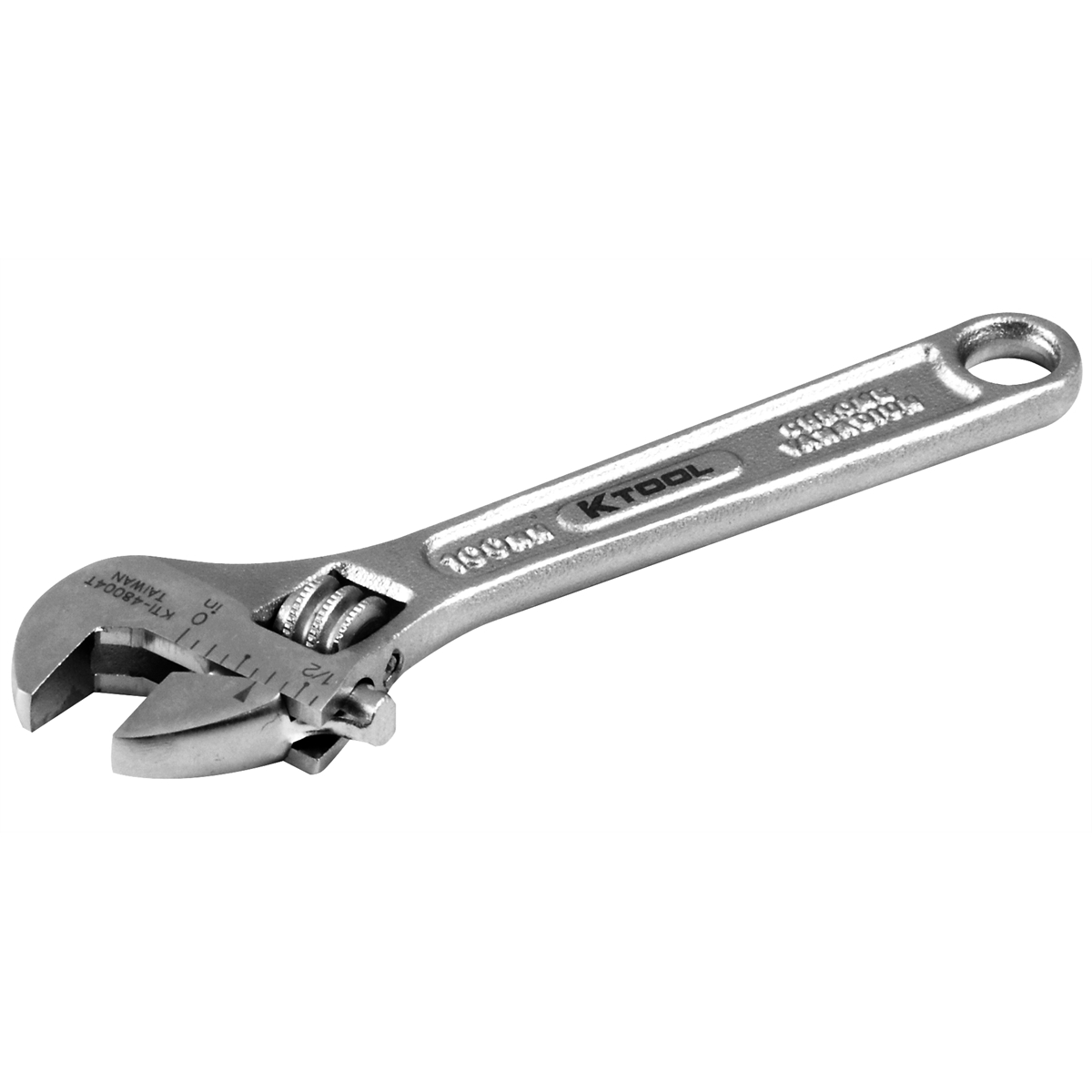 K Tool International Wrench Adjustable 4 Inch Taiwan