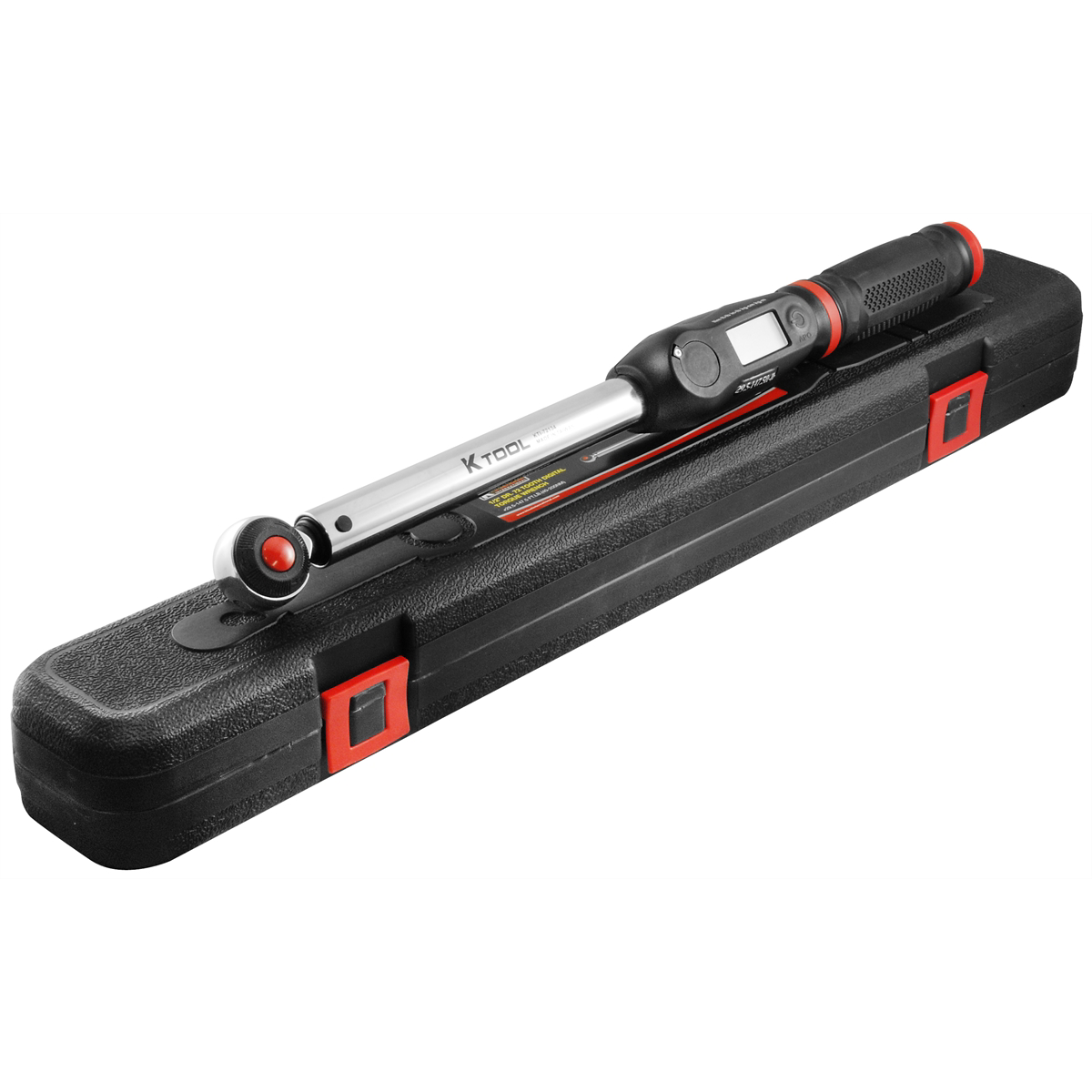 K Tool International Torque Wrench Digital 1/2 Inch Drive 72 Teeth