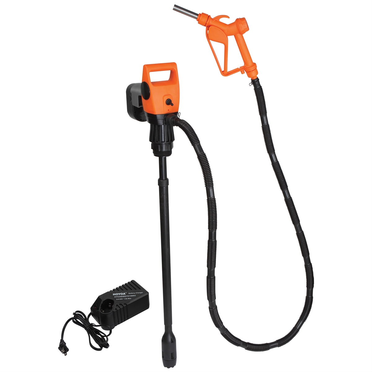 K Tool International Drum Pump Electric 19.2 Volt Rechargeable