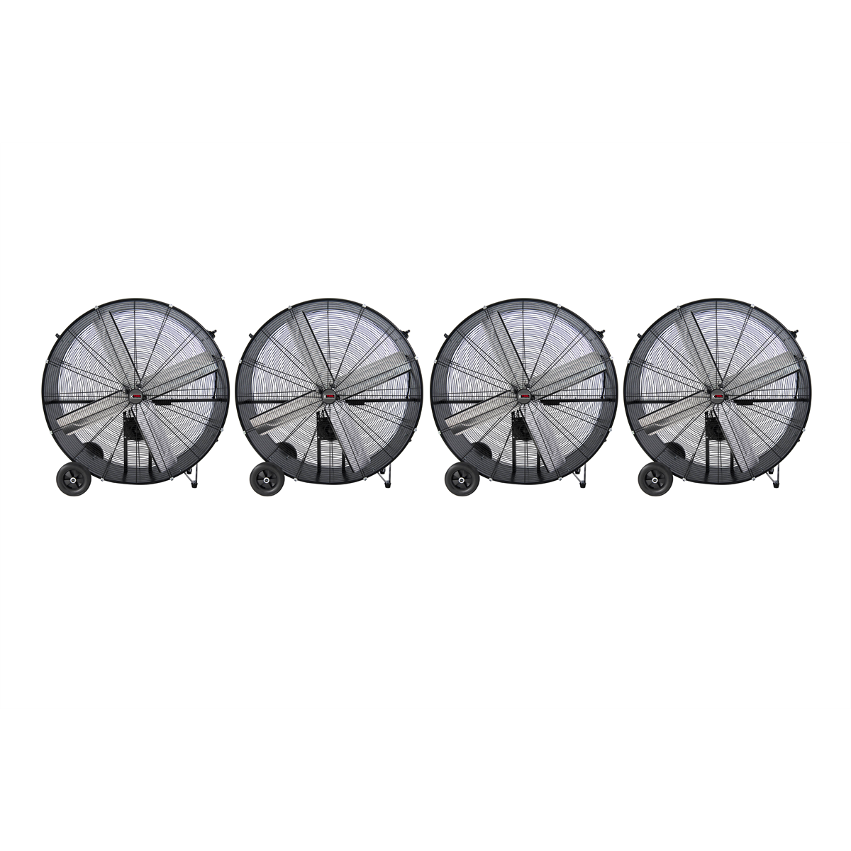 K Tool International 42" Belt Drive Industrial Drum Fan (Pallet of 4)