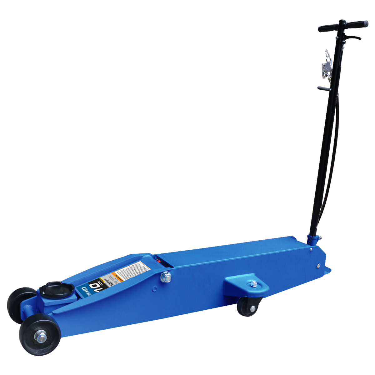 K Tool International Service Jack 10 Ton Long Chassis Air/Hydraulic HD
