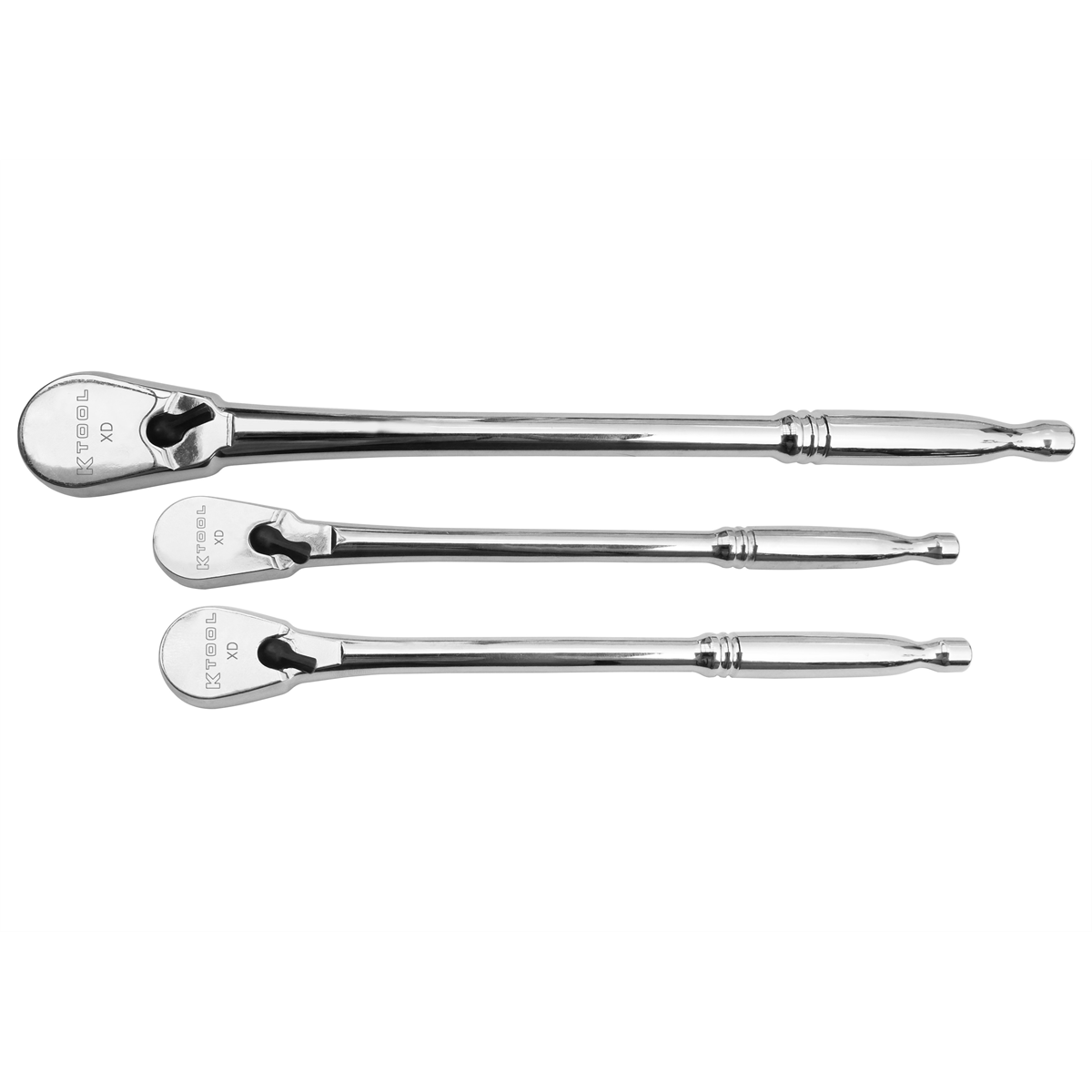 K Tool International Ratchet Set 3 Piece 120 Tooth