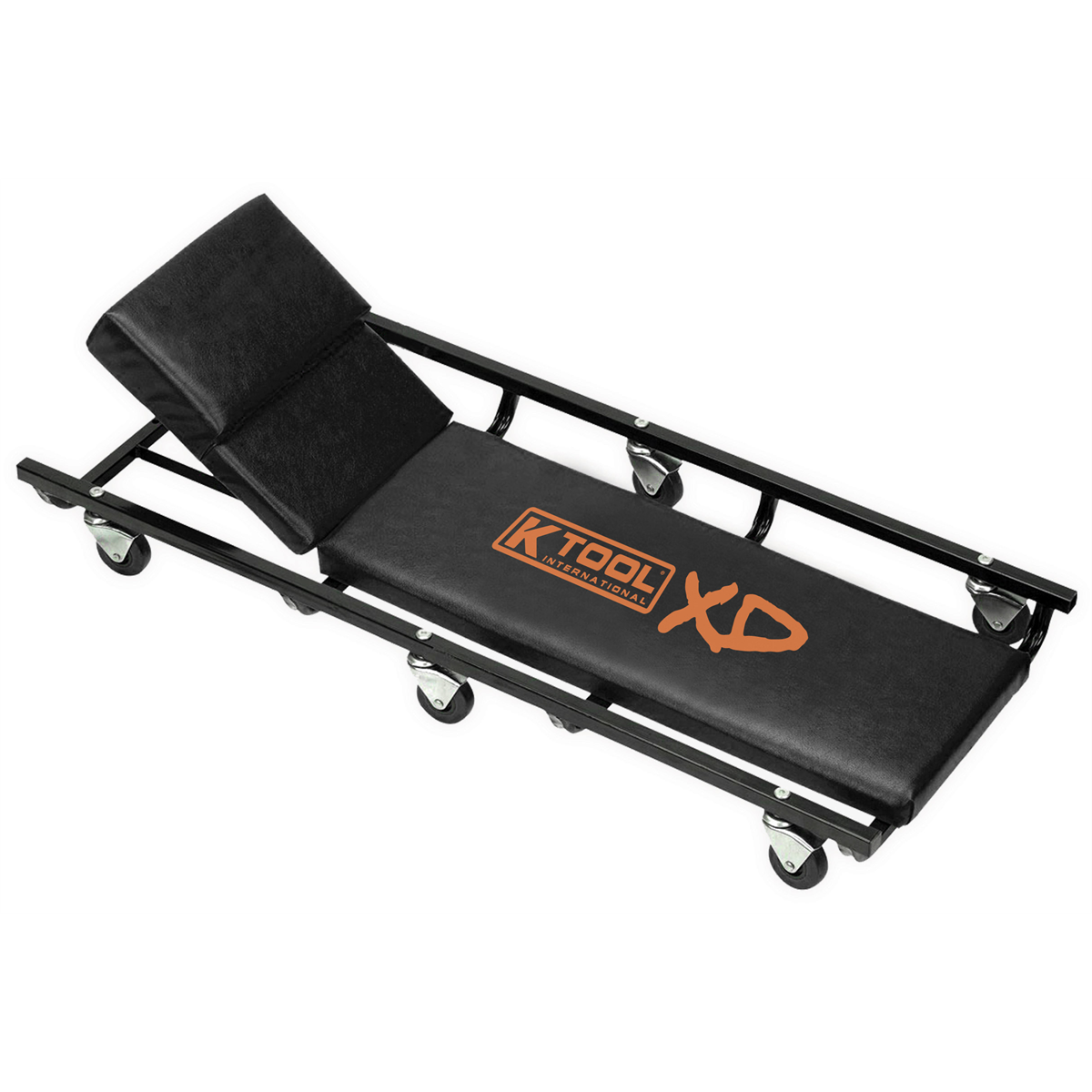 K Tool International Creeper 40 in. Metal Frame Adjustable Headrest
