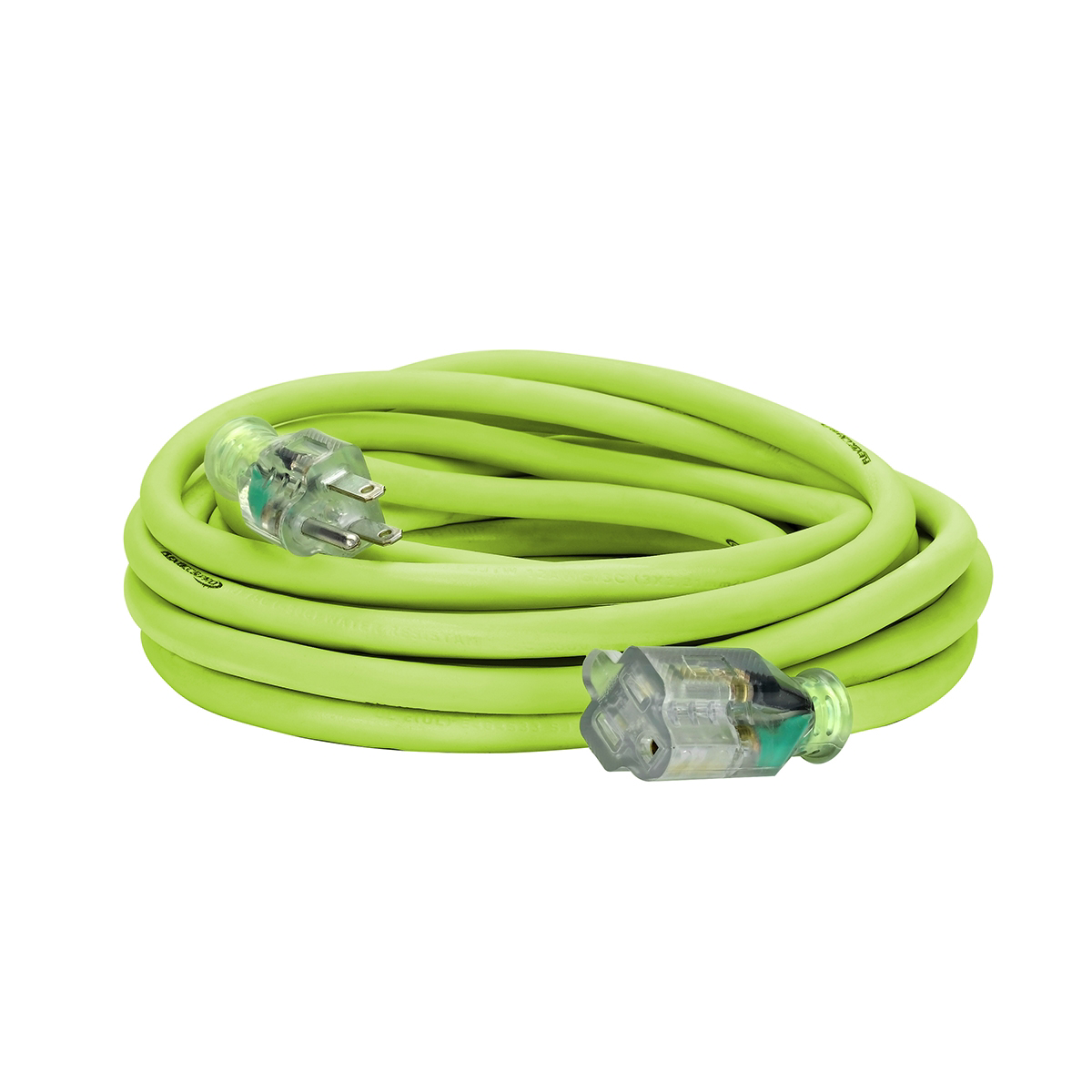 Legacy Manufacturing Flexzilla Pro Ext Cord, 12/3 AWG SJTW, 25'