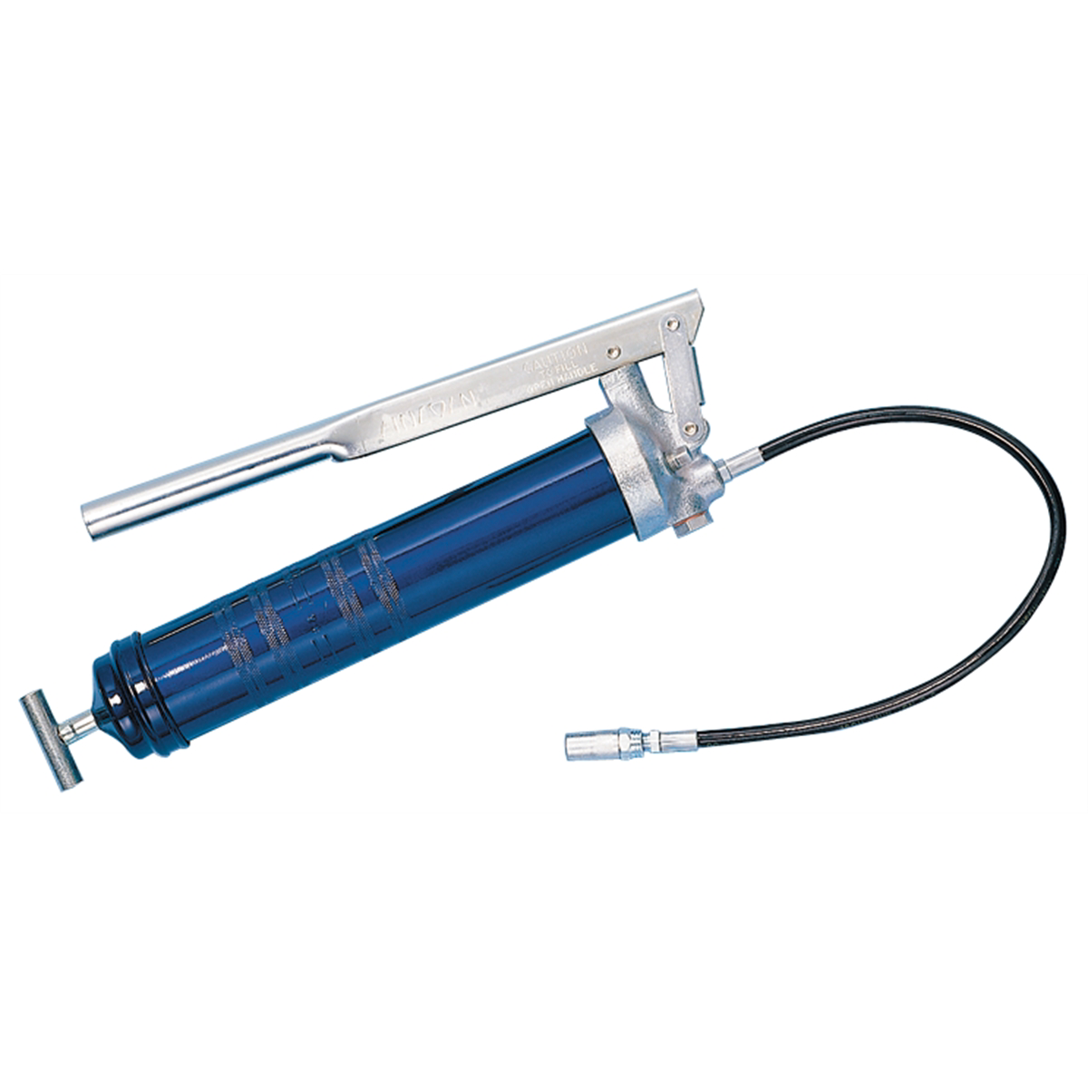 Lincoln Lubrication 2Way Loading Lever Action Manual Grease Gun 18" Whip Hose & Coupler