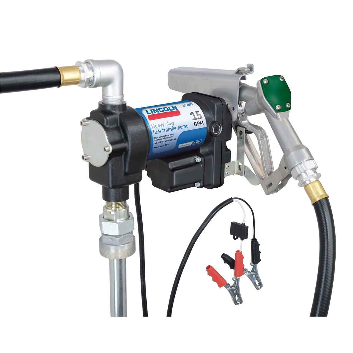 Lincoln Lubrication 12v DC Fuel Transfer Pump