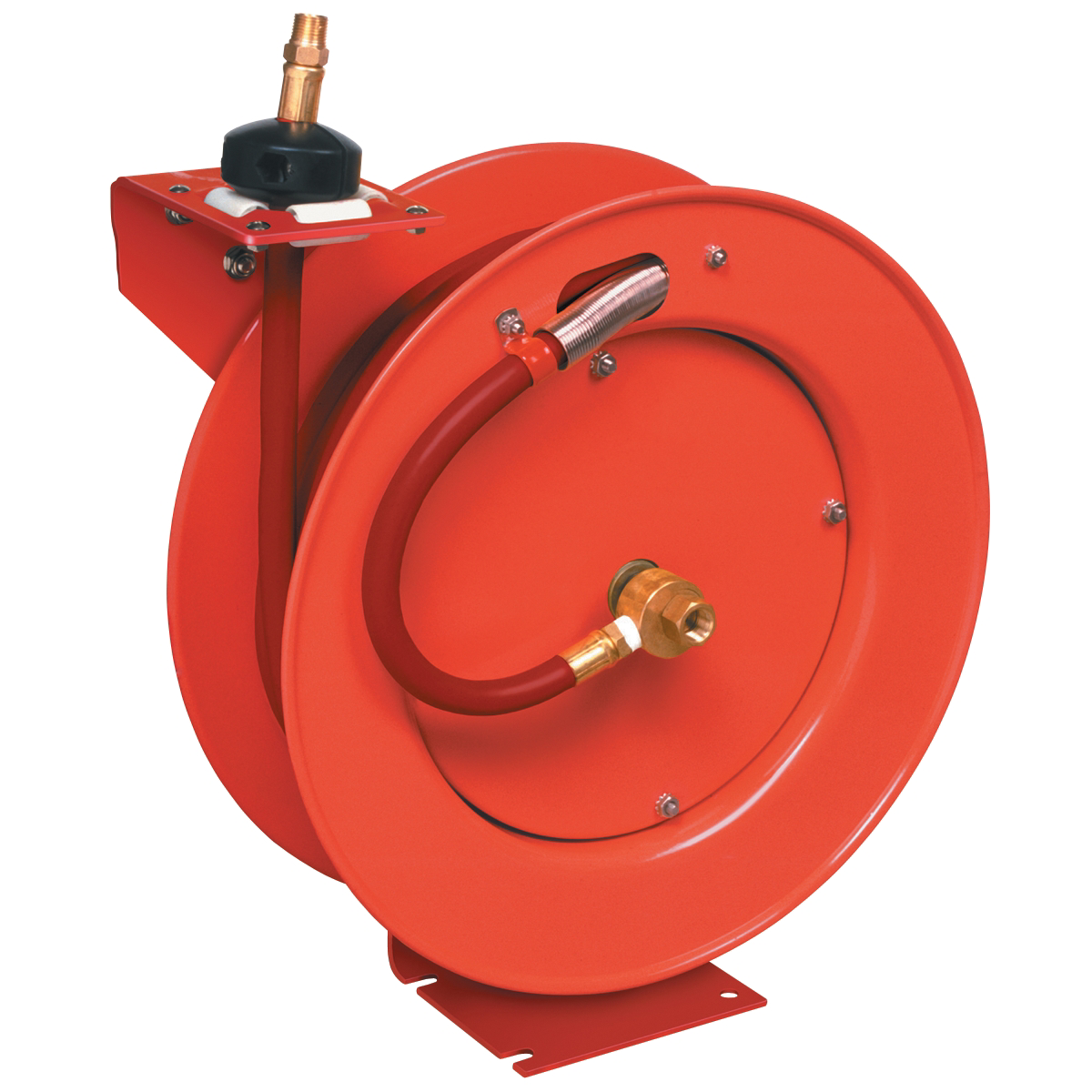 Lincoln Lubrication Value Series Air and Water 50' x 3/8" Retractable Hose Reel