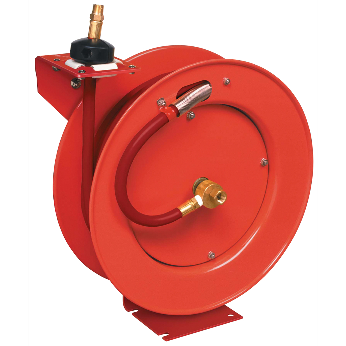 Lincoln Lubrication Value Series Air and Water 50' x 1/2" Retractable Hose Reel