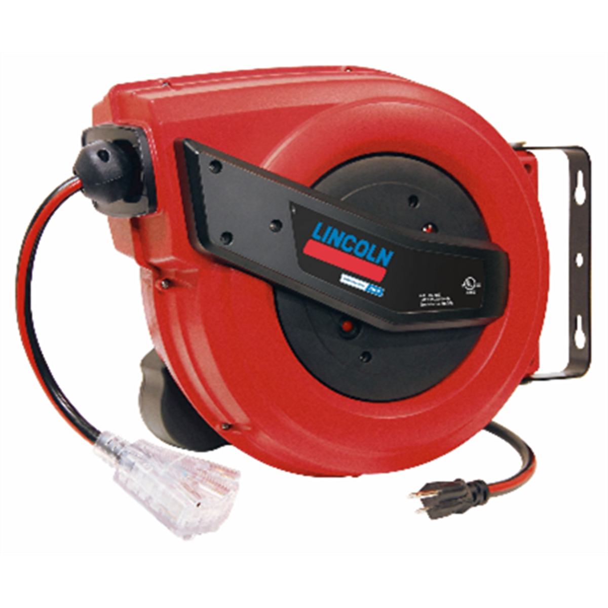 Lincoln Lubrication 91039 60-foot retractable electric power cord reel