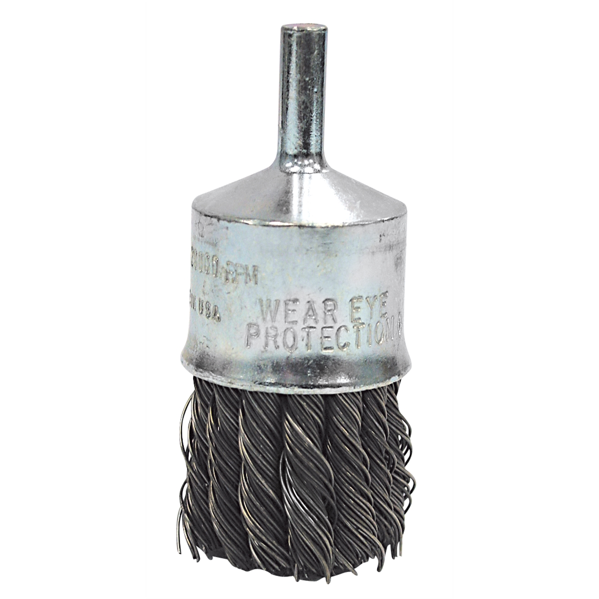 Lisle BRUSH WIRE END 1" .020 WIRE KNOTTED