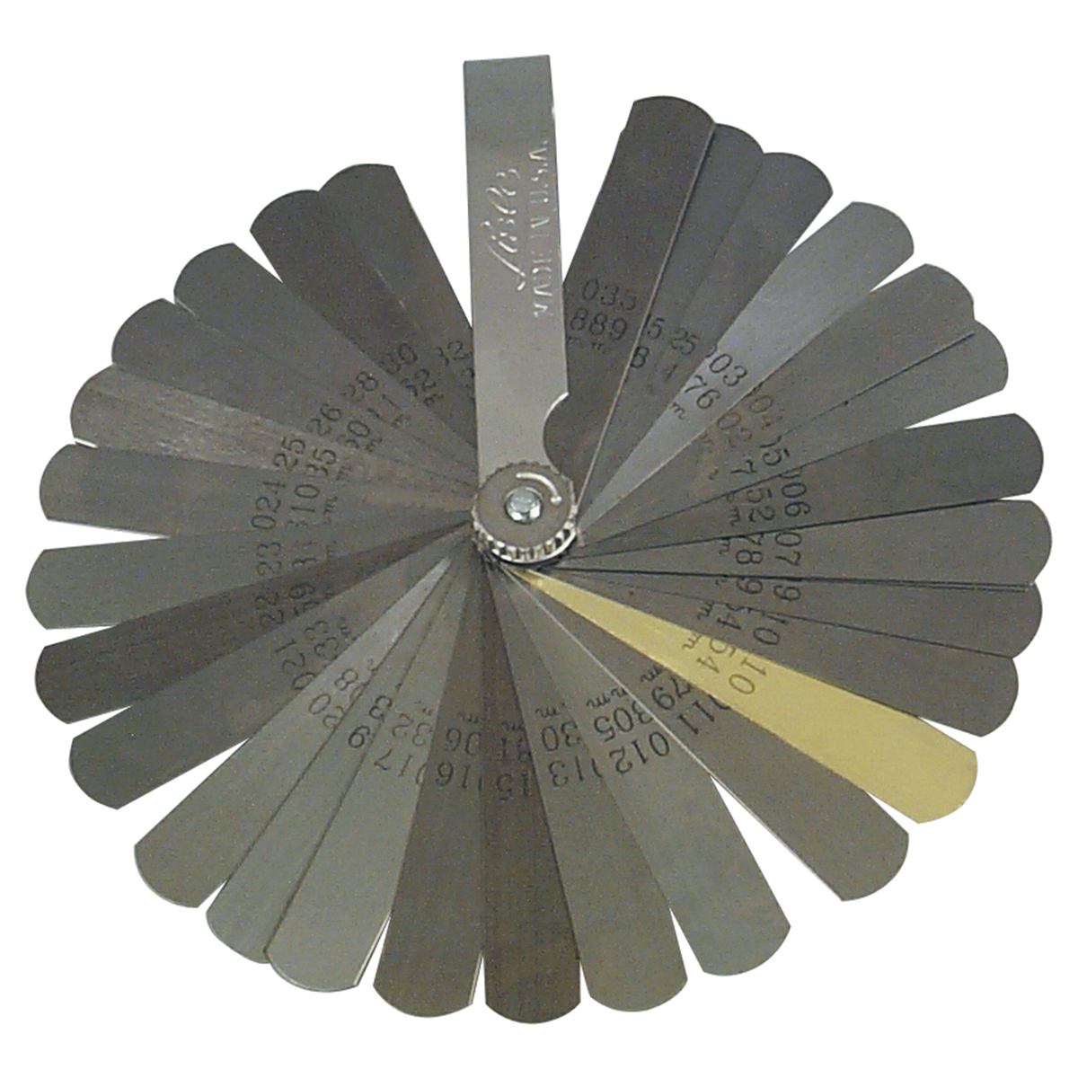 Lisle FEELER GAUGE DELUXE BLADE TYPE .0015 TO .035