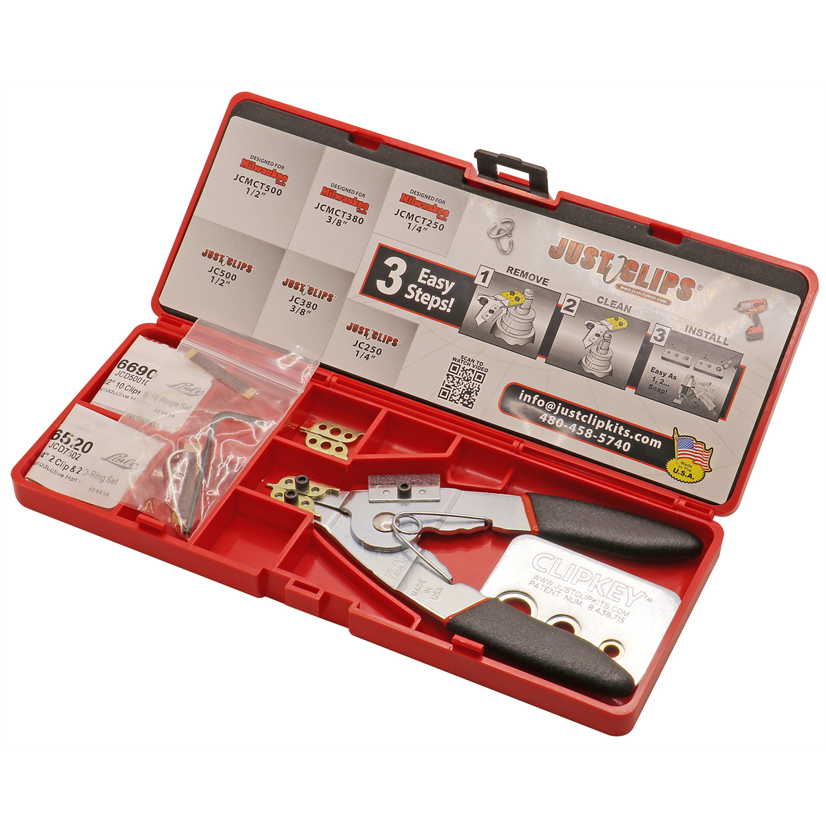 Lisle DT 10x1/2-inch & 2X3/4-inch Tips Toolkit