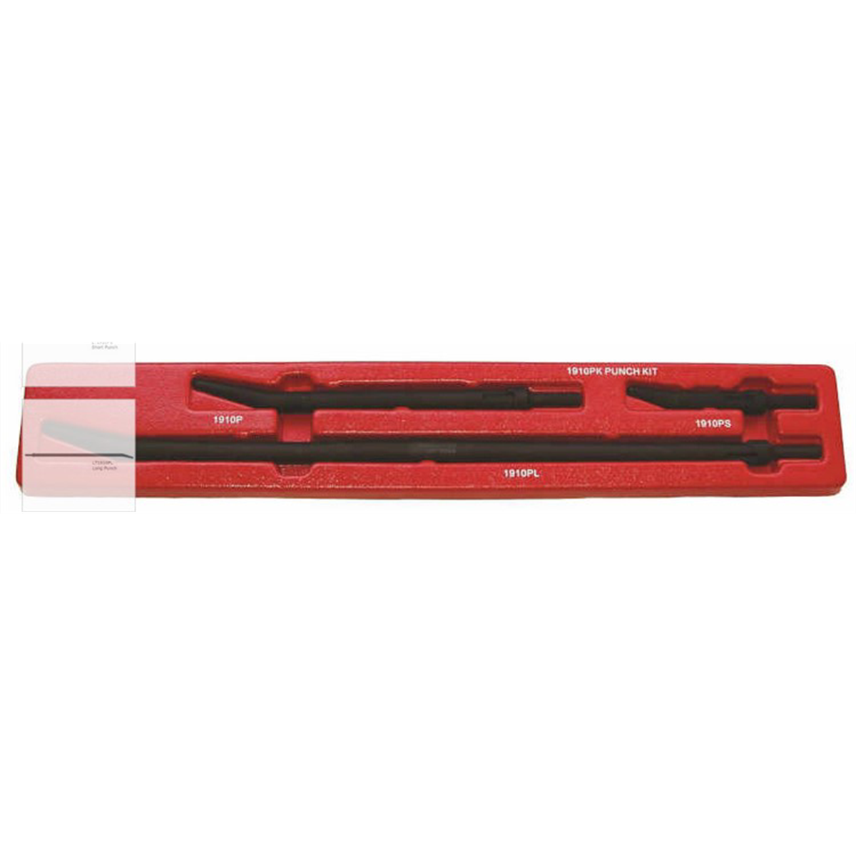 Milton Industries LTI Tool By MIlton SHOCKIT Punch Kit (3 Punches)
