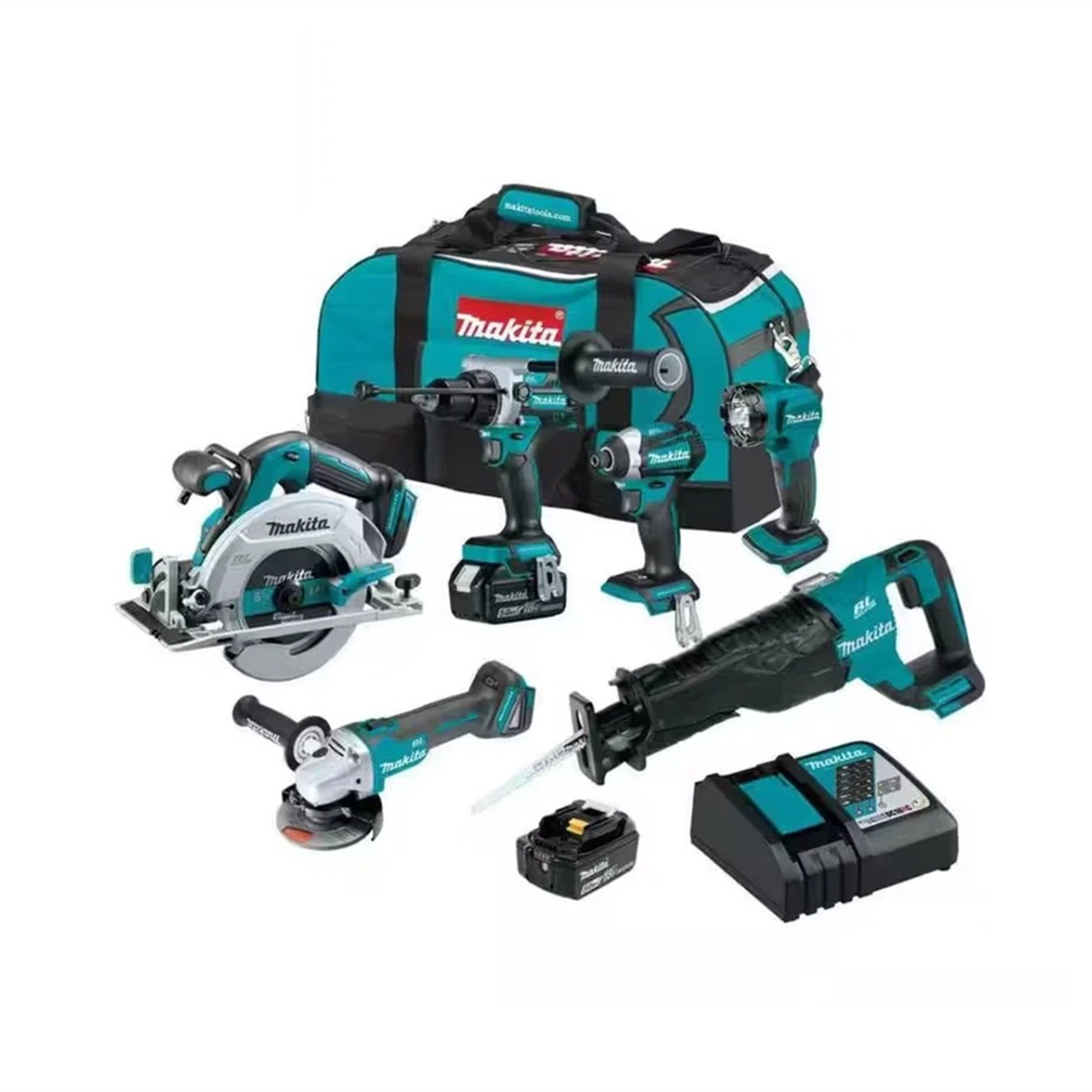 MAKITA U.S.A., INC 18V LXT BL 6pc. Kit