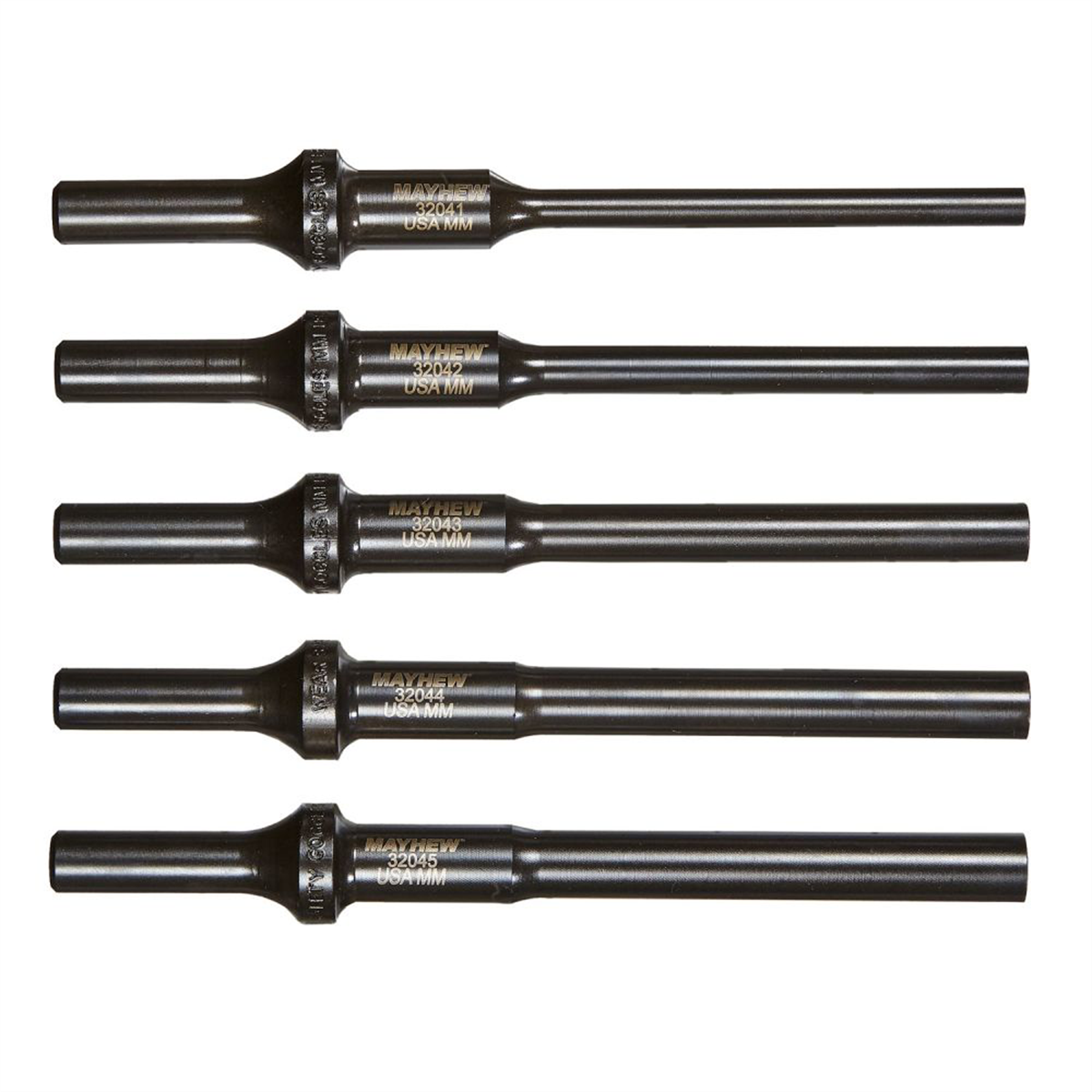 Mayhew 5PC Drift Punch Set Display