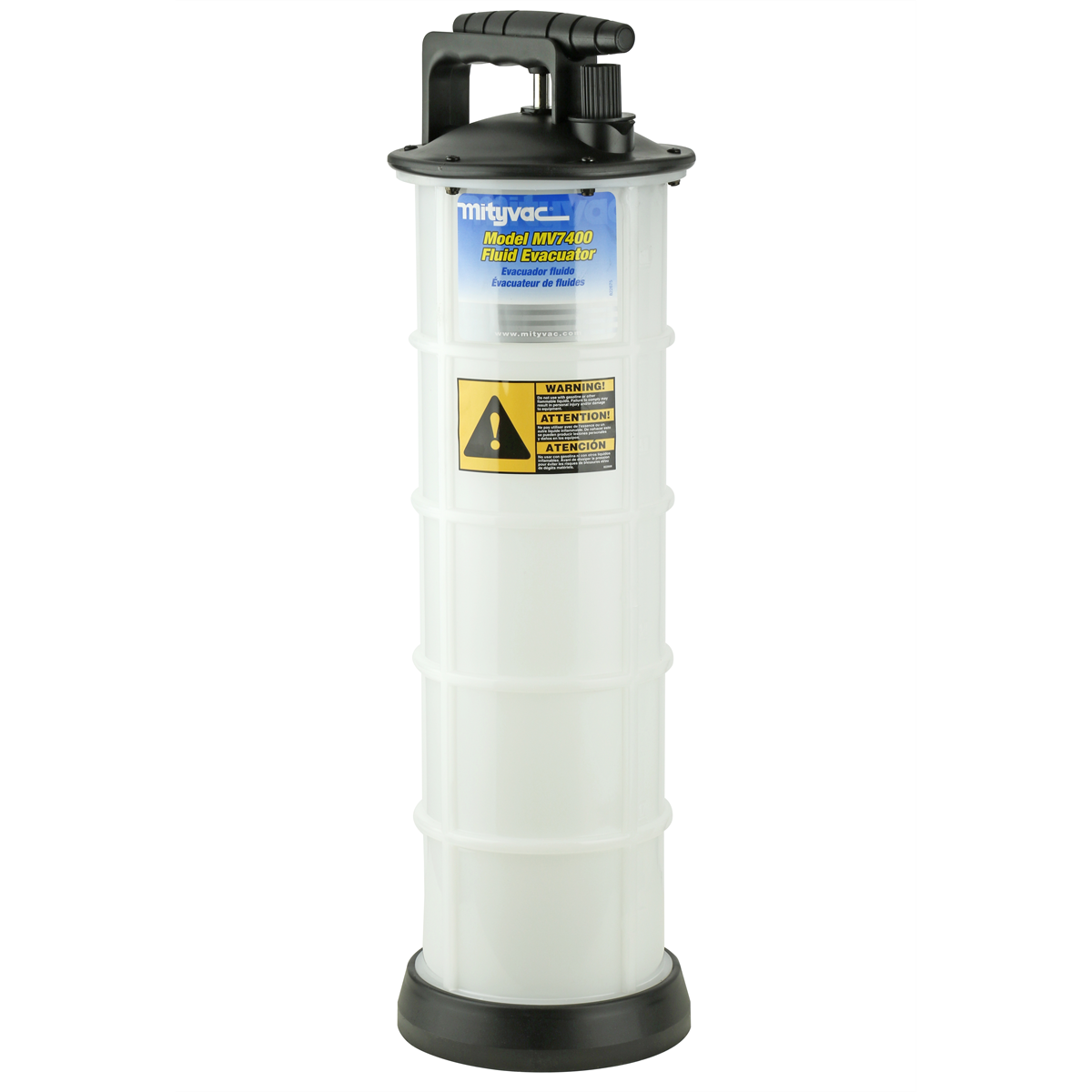 Mityvac 1.9 Gallon Automotive Fluid Evacuator with Overflow Protection