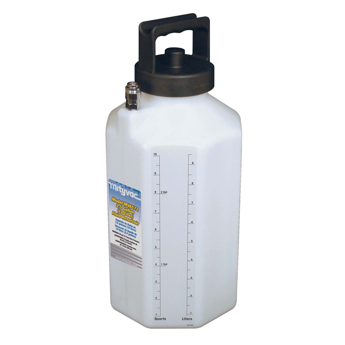 Mityvac 2.5-gallon Fluid Reservoir Bottle