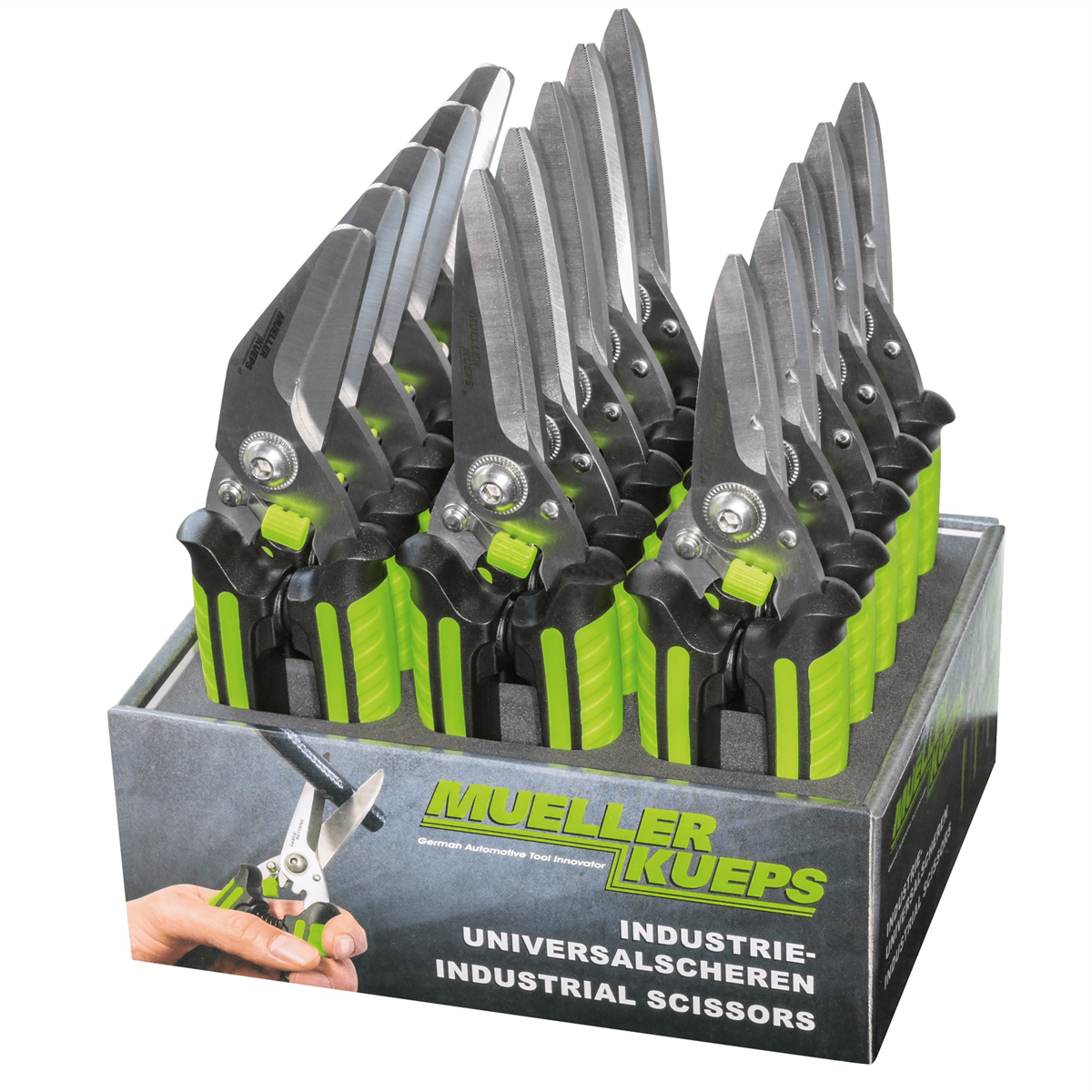 Mueller - Kueps Industrial Scissors 15 Pcs