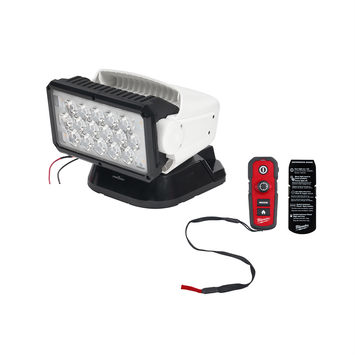 Milwaukee Tool Utility Remote Control Search Light