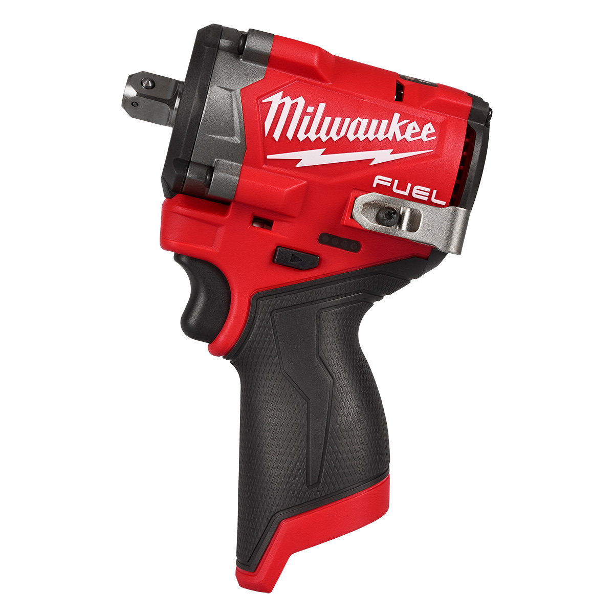 Milwaukee Tool M12 FUEL Stubby 1/2 Inch Impact Wrench with Pin Detent