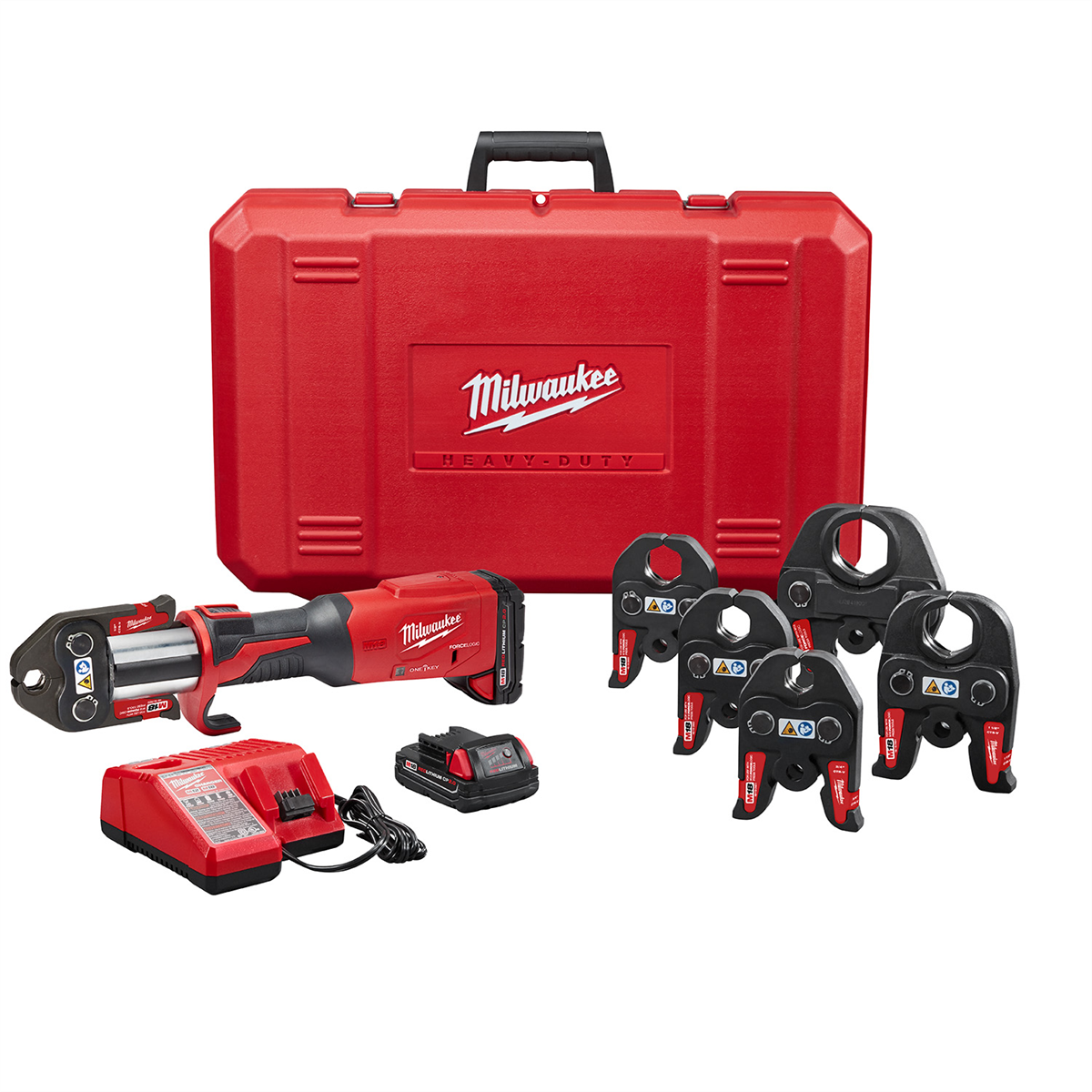 Milwaukee Tool M18 FORCE LOGIC Press Tool w/ ONE-KEY w/ 1/2"-2" CTS Jaws
