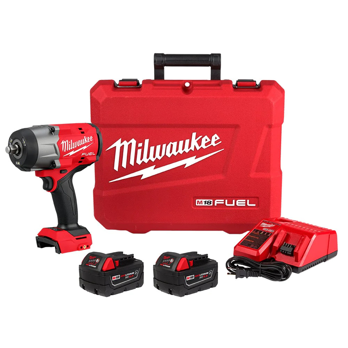 Milwaukee Tool M18 FUEL 1/2" High Torque Impact Wrench w/ Friction Ring Kit