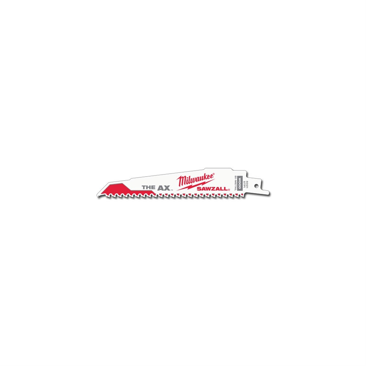 Milwaukee Tool 12" 5 TPI The Ax Sawzall Blade (5 Pk)