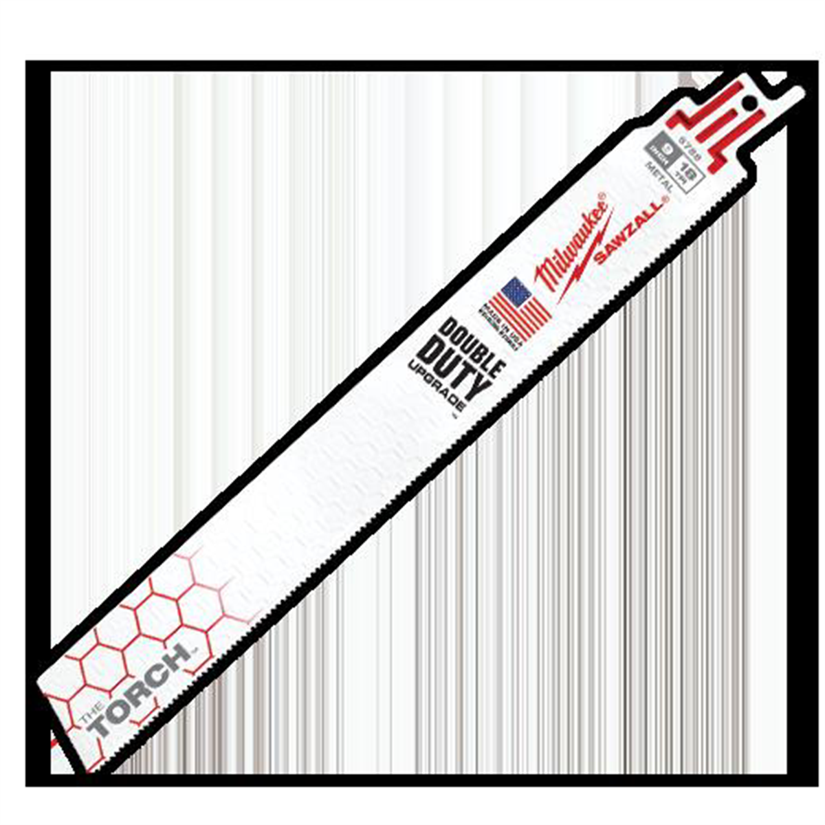 Milwaukee Tool 9" 18 TPI The Torch SAWZALL Blades (25 Pk)