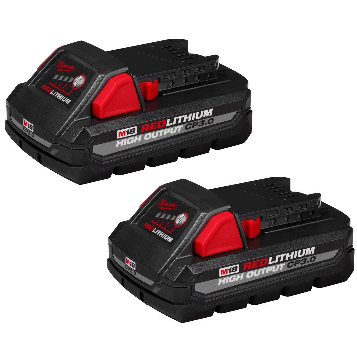 Milwaukee Tool M18 REDLITHIUM HIGH OUTPUT CP3.0 Battery 2-Pack