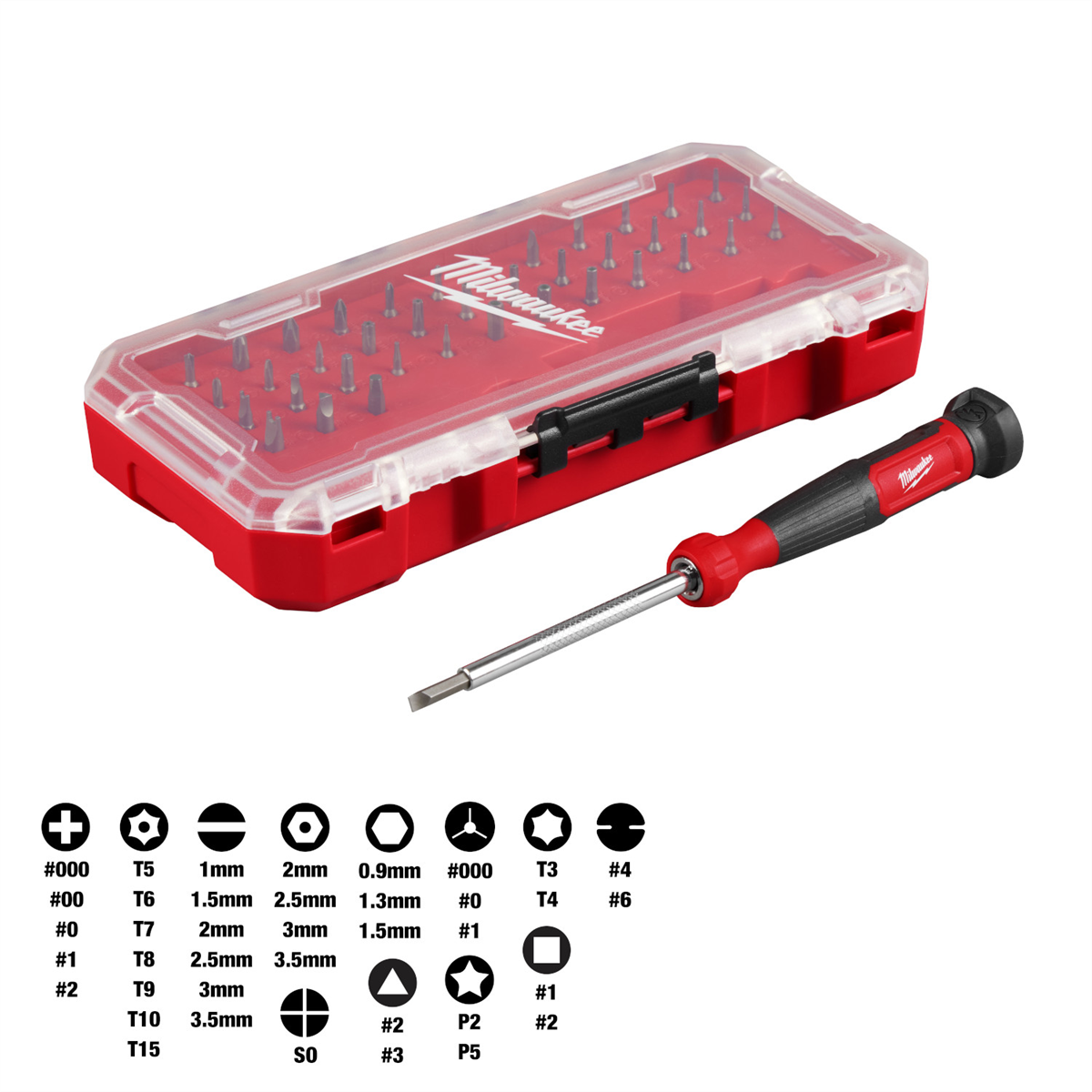 Milwaukee Tool 39-in-1 Precision Multi-Bit Screwdriver