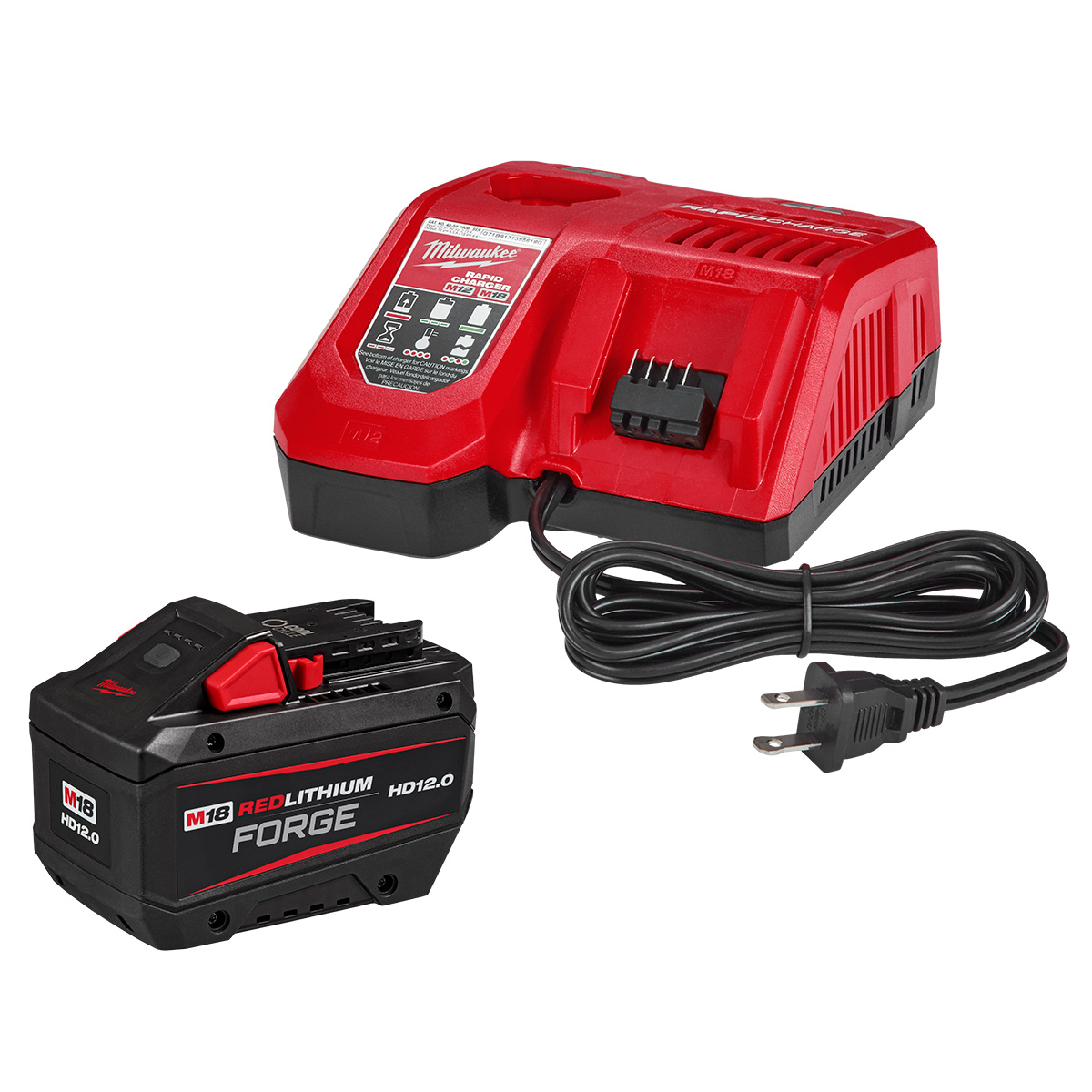 Milwaukee Tool M18 REDLITHIUM Forge HD12.0 Starter Kit in Gift Box
