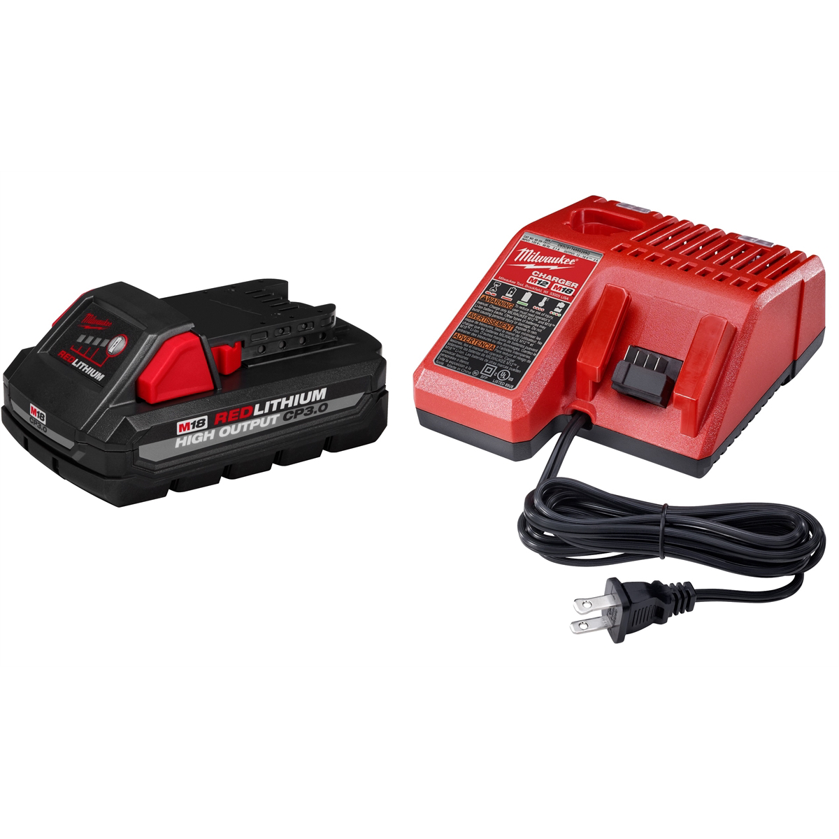 Milwaukee Tool M18 REDLITHIUM HIGH OUTPUT CP3.0 Starter Kit