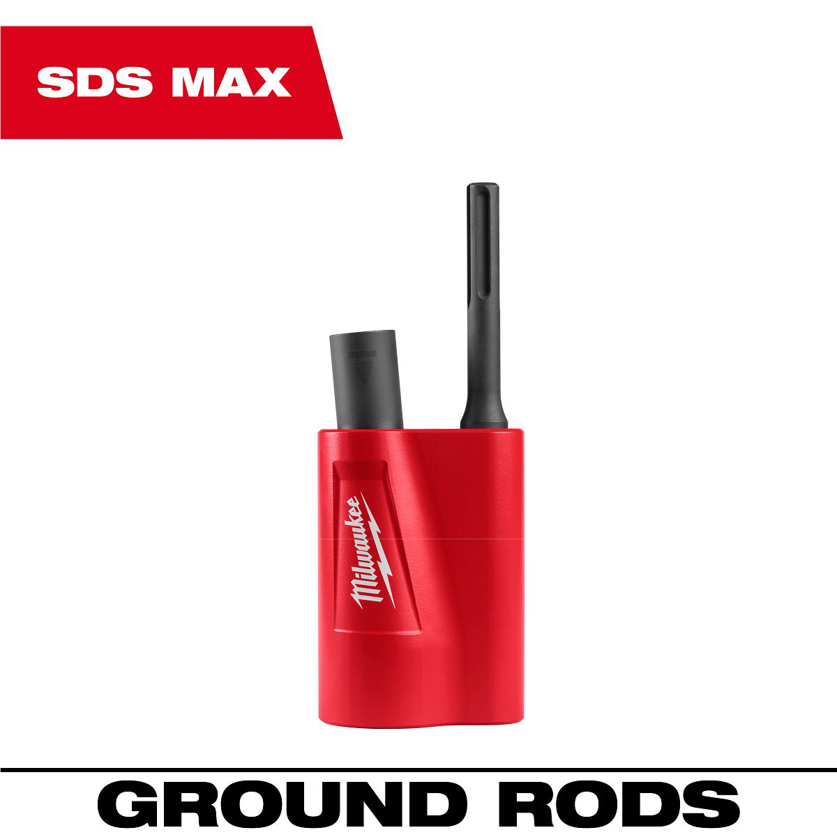 Milwaukee SDS Max Side Load Ground Rod Driver