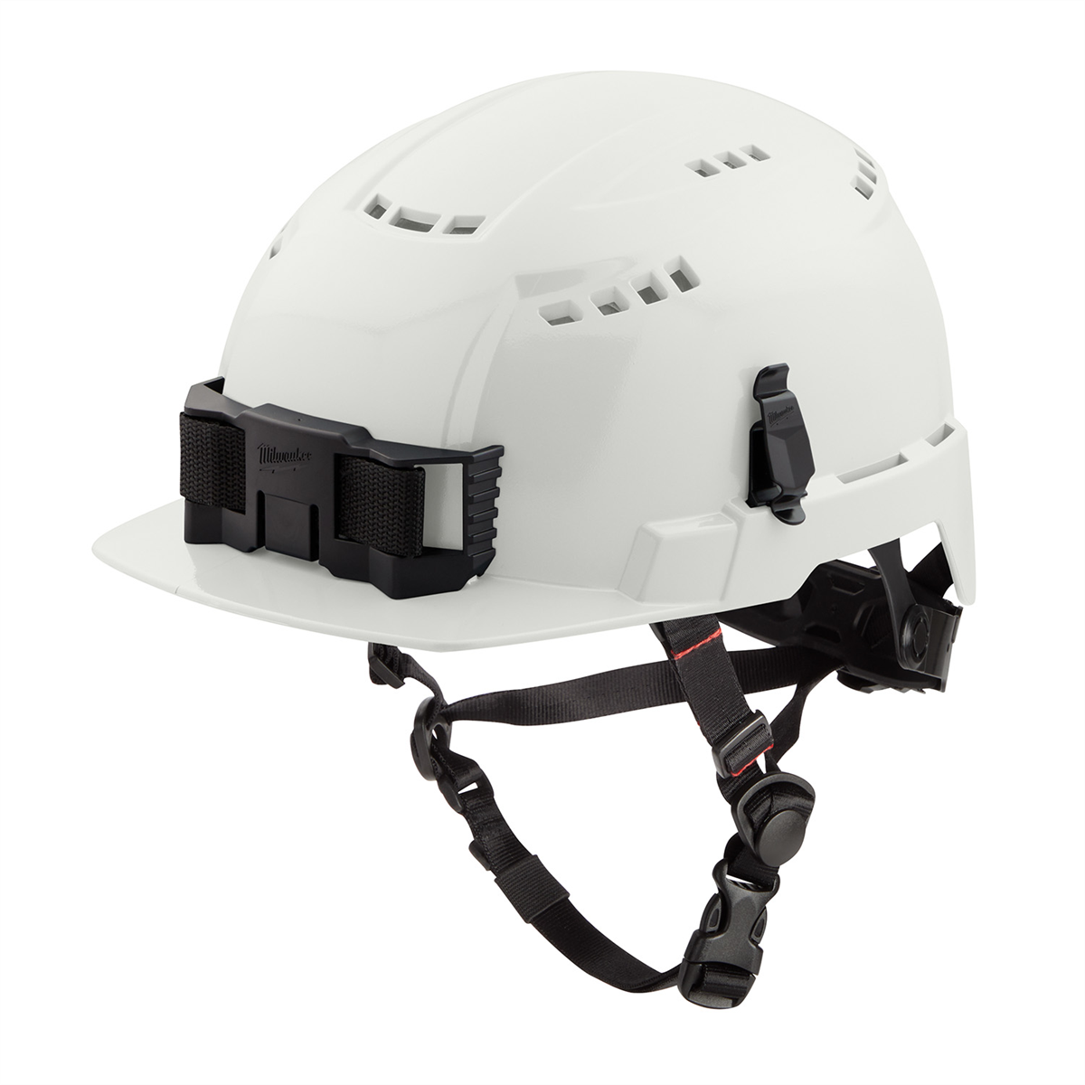 Milwaukee Tool BOLT White Front Brim Vented Safety Helmet (USA) - Type 2, Class C