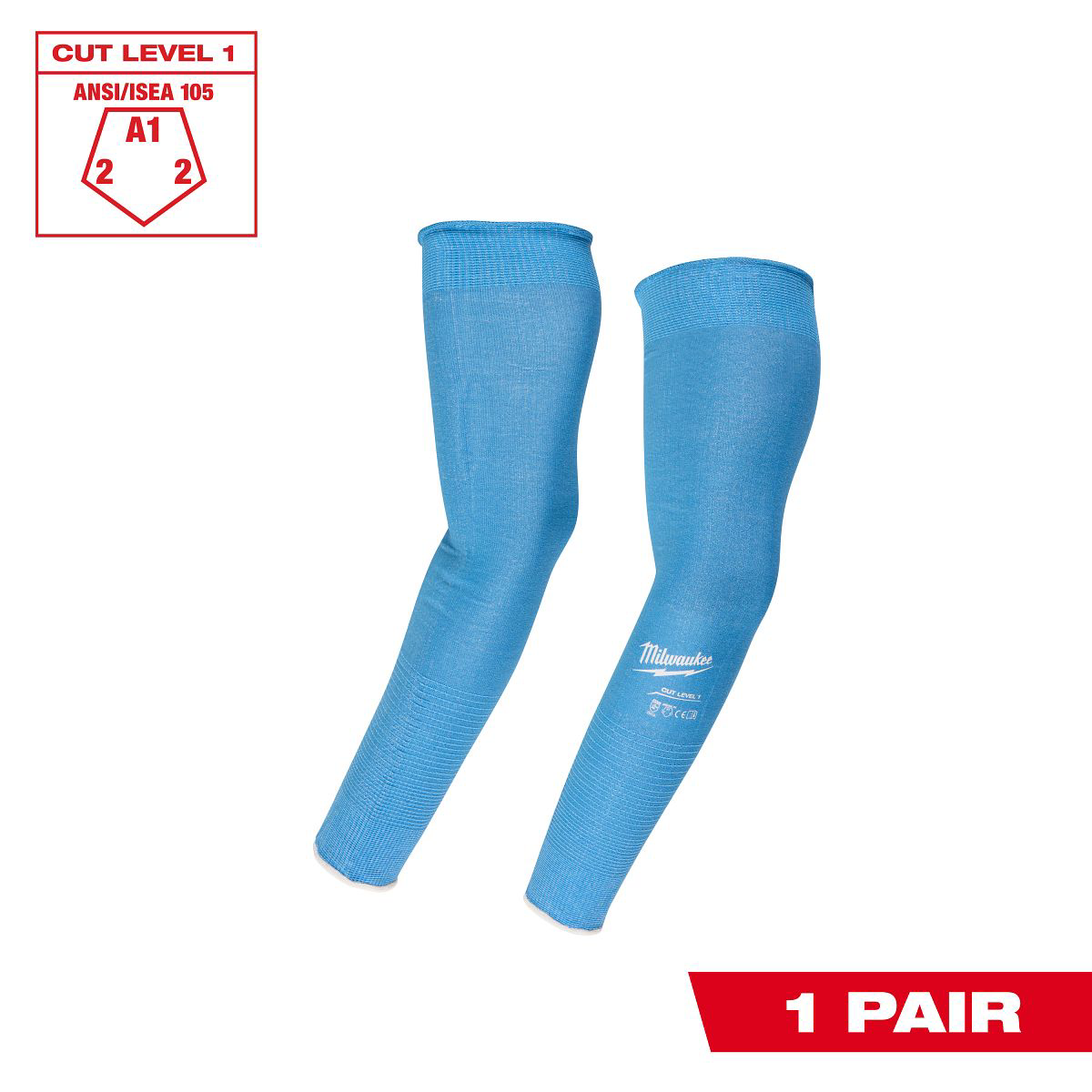 Milwaukee Cooling Cut Level 1 Protective Sleeves - 16"