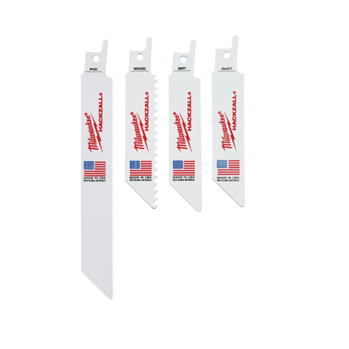 Milwaukee Tool HACKZALL Blade Set -10 PC
