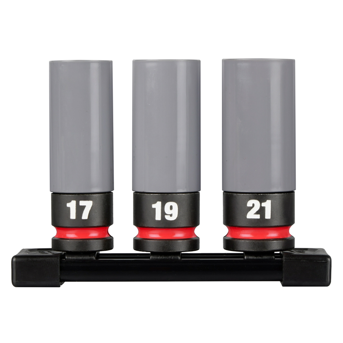 Milwaukee Tool SHOCKWAVE Impact Duty 1/2 Drive Metric 3PC Lug Nut Wheel Socket Set