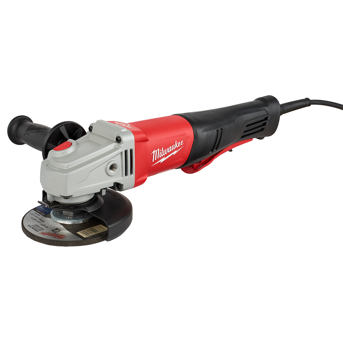 Milwaukee Tool 11 Amp 4-1/2&rdquo; / 5&rdquo; Braking Small Angle Grinder Paddle No-Lock