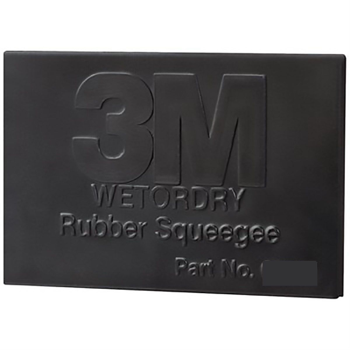 3M Wetordry™ Rubber Squeegee, 05518, 2 in x 3 in, 50 Count