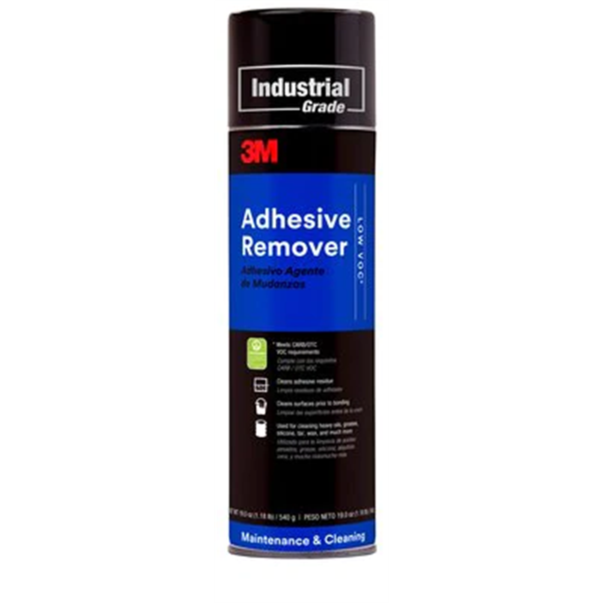 3M Adhesive Remover Low VOC <20%, 24 fl oz (Net Wt 18.7 oz)