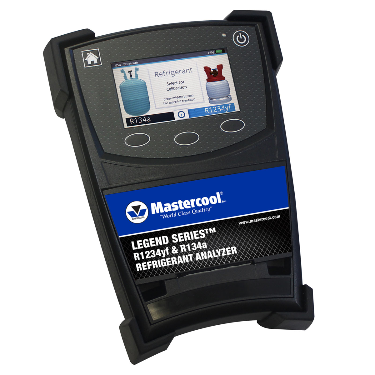 Mastercool Legend Series™ R1234yf & R134a Refrigerant Analyzer with bluetooth / without printer