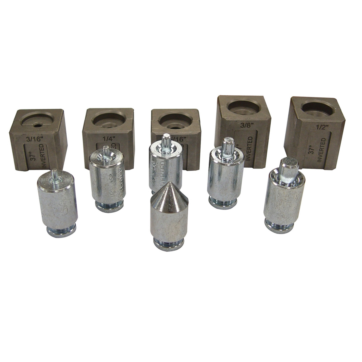 Mastercool 37 DEGREE FLARING & DOUBLE FLARING ADAPTER SET