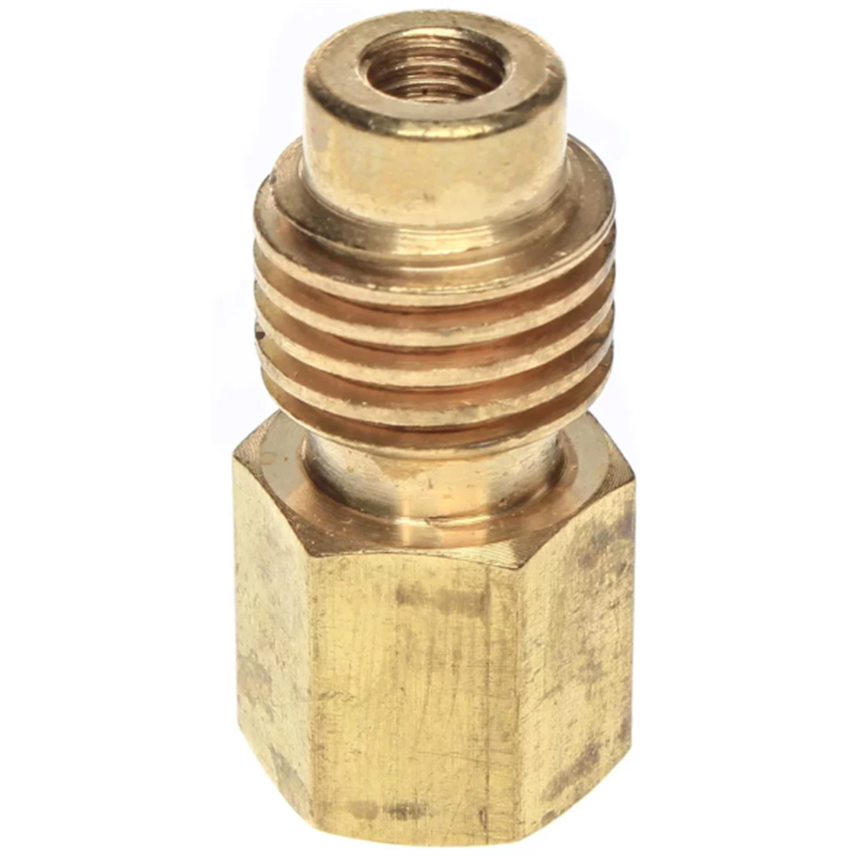 MAHLE Service Solutions Vacuum Pump Adapter - 1/4 Flare Female x 1/2 Acme Male