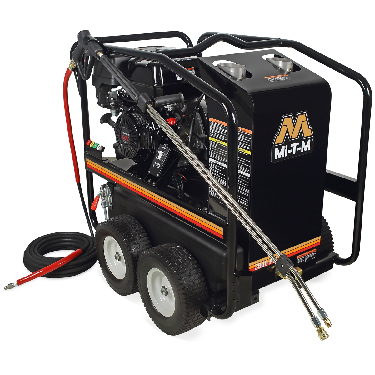 Mi-T-M PRESSURE WASHER 3500 PSI HOT WATER GAS HONDA 13HP