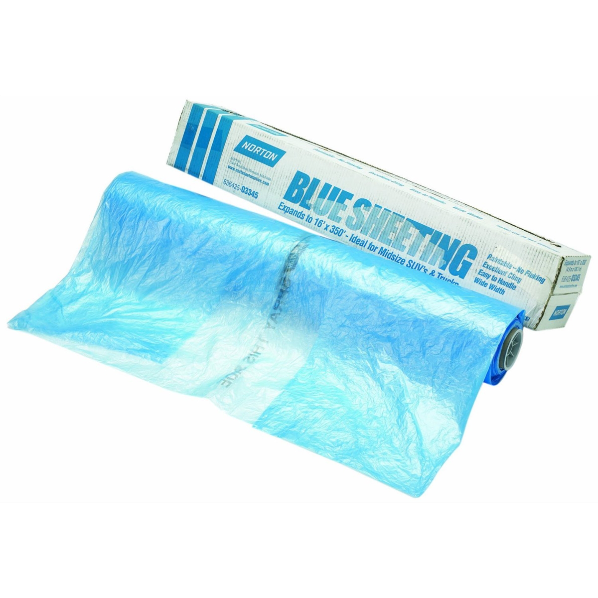 Norton Abrasives BLUE POLY SHEETING 16' X 350'